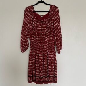 Sophie Max Boutique Rustic Balloon Sleeve Dress